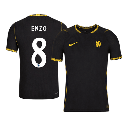 ENZO #8 Chelsea Extérieur Maillot 2026/27 Balck Joueur - UCL