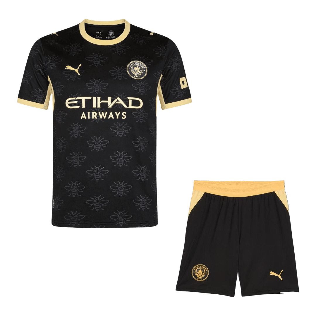 Manchester City Extérieur Maillot Kit 2026/27 Noir