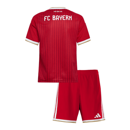 Vente Flash Munich Domicile Maillot Kit 2026/27 Enfant Rouge