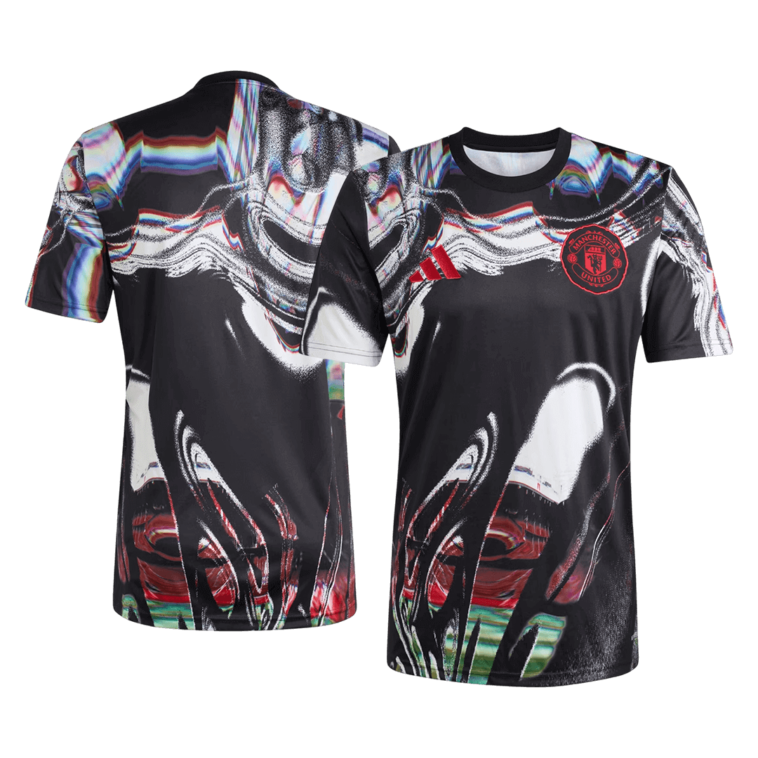 Manchester United warming-up shirt 2025/26 Zwart