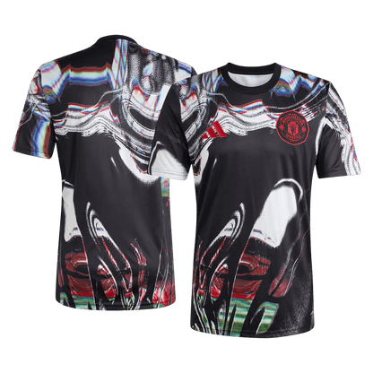 Manchester United warming-up shirt 2025/26 Zwart