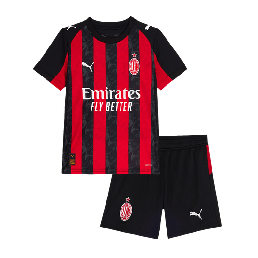 AC Milan Thuistenue Kit 2025/26 Kind Rood