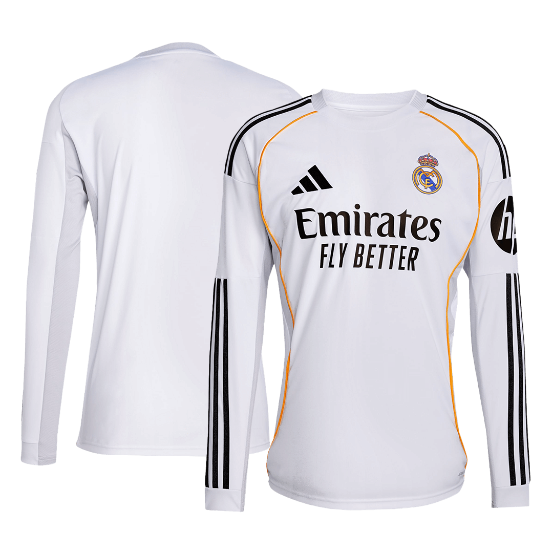 Real Madrid Thuisshirt Lange Mouwen 2025/26