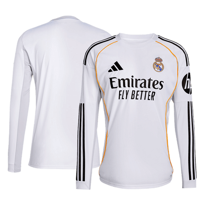 Real Madrid Thuisshirt Lange Mouwen 2025/26