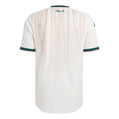 Vente Flash Algérie Domicile Maillot Coupe du Monde 2026 Blanc