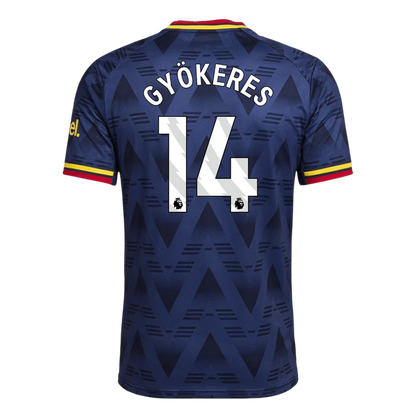 GYÖKERES #14 Arsenal Extérieur Maillot 2026/27 Bleu marine Joueur