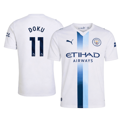 DOKU #11 Manchester City Third Maillot 2026/27 Blanc