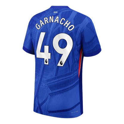 GARNACHO #49 Chelsea Thuisshirt 2025/26 Blauw Authentiek