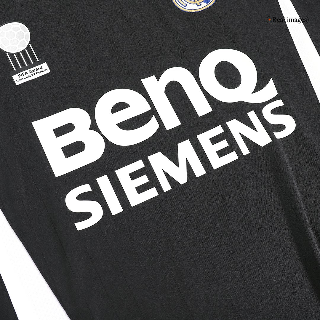 SERGIO RAMOS #4 Retro Real Madrid Uit Thuisshirt Lange Mouwen 2006/07