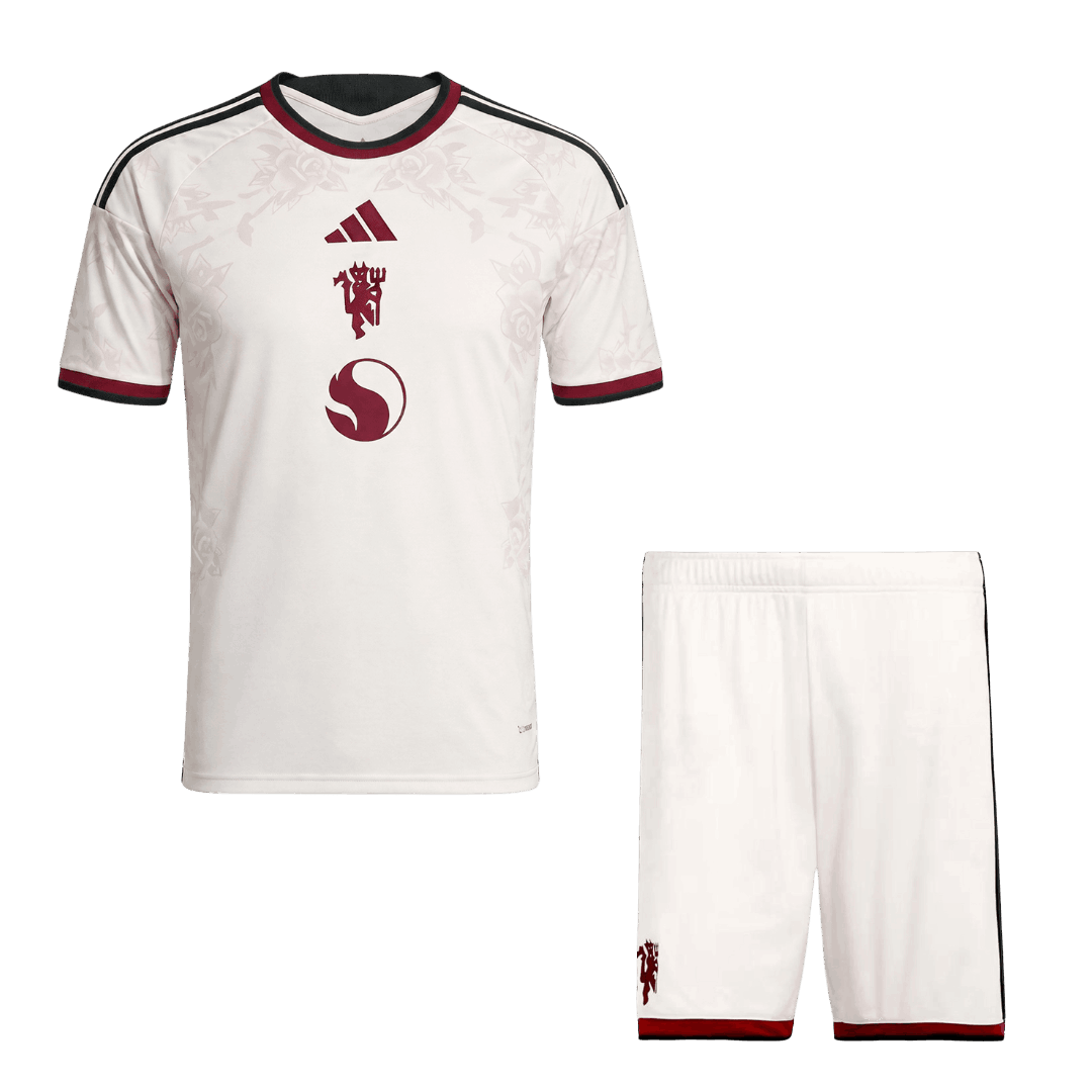 Manchester United Third Maillot Kit 2026/27 Blanc