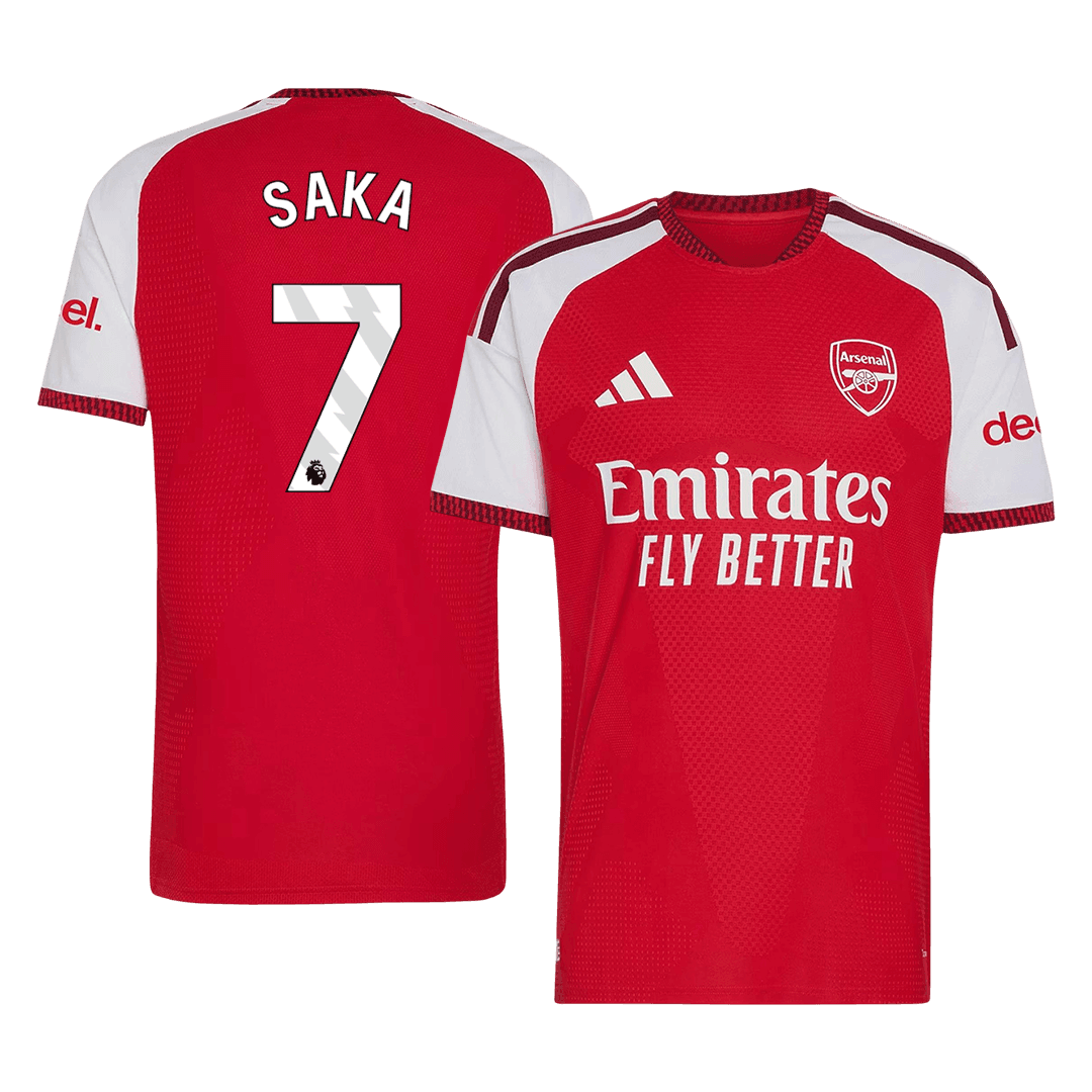 SAKA #7 Arsenal Domicile Maillot 2026/27 Rouge Joueur