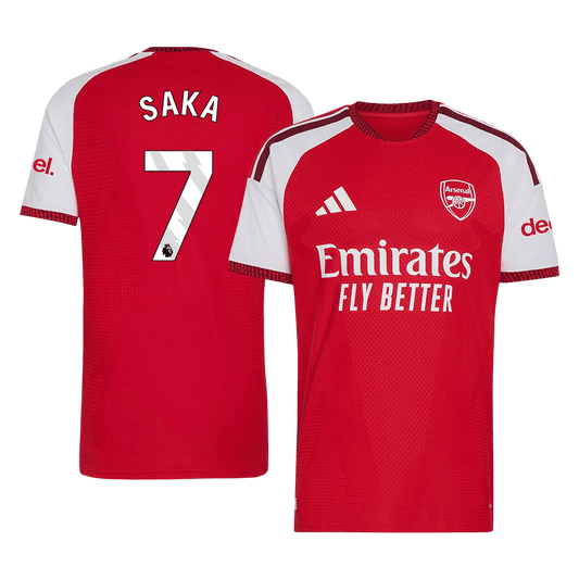 SAKA #7 Arsenal Domicile Maillot 2026/27 Rouge Joueur
