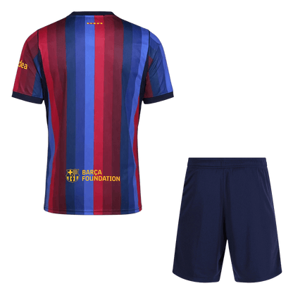 Barcelone Domicile Maillot Kit 2026/27 Rouge&Bleu - Super