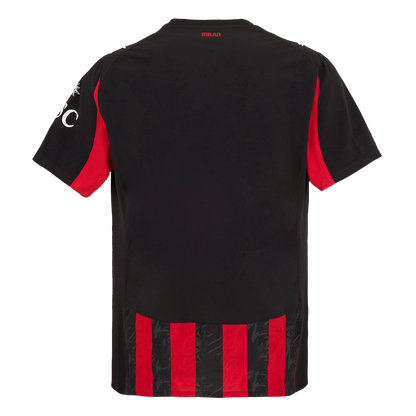 AC Milan Thuis Shirt 2025/26 Rood&Zwart Authentiek