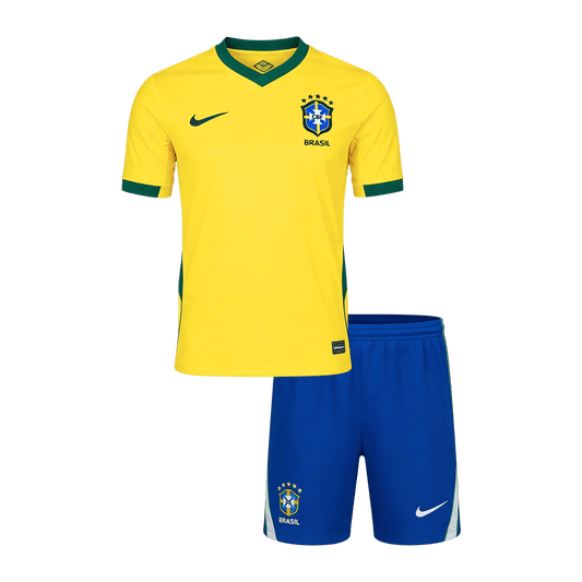 Brazilië Thuistenue - Wereldbeker 2026 Kinderen Geel