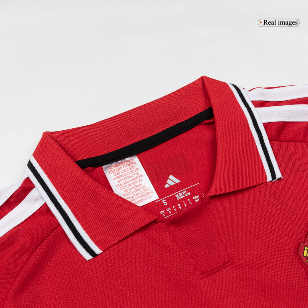 CUNHA #10 Manchester United Domicile Maillot 2026/27 Rouge - UCL