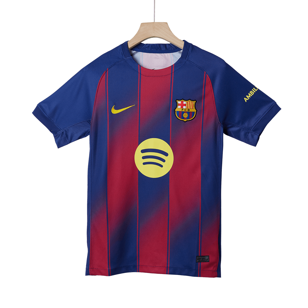ROONY #28 Barcelona Thuisshirt 2025/26 Rood en Blauw - UCL - Super