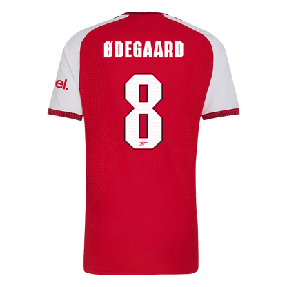 ØDEGAARD #8 Arsenal Domicile Maillot 2026/27 Rouge Joueur - UCL