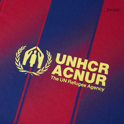 ROONY #28 Barcelona Thuisshirt 2025/26 Rood en Blauw - UCL - Super