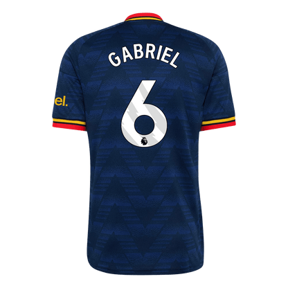 GABRIEL #6 Arsenal Extérieur Maillot 2026/27 Bleu marine