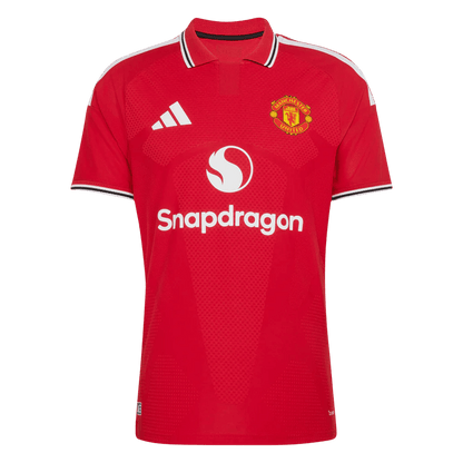 CUNHA #10 Manchester United Domicile Maillot 2026/27 Rouge Joueur - UCL