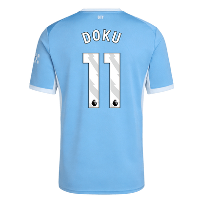 DOKU #11 Manchester City Domicile Maillot 2026/27 Bleu