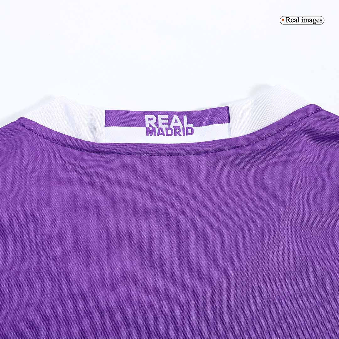SERGIO RAMOS #4 Retro Real Madrid Uit Thuisshirt Lange Mouwen 2016/17