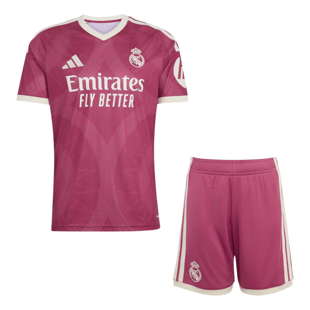 Real Madrid Third Maillot Kit 2026/27 Rose