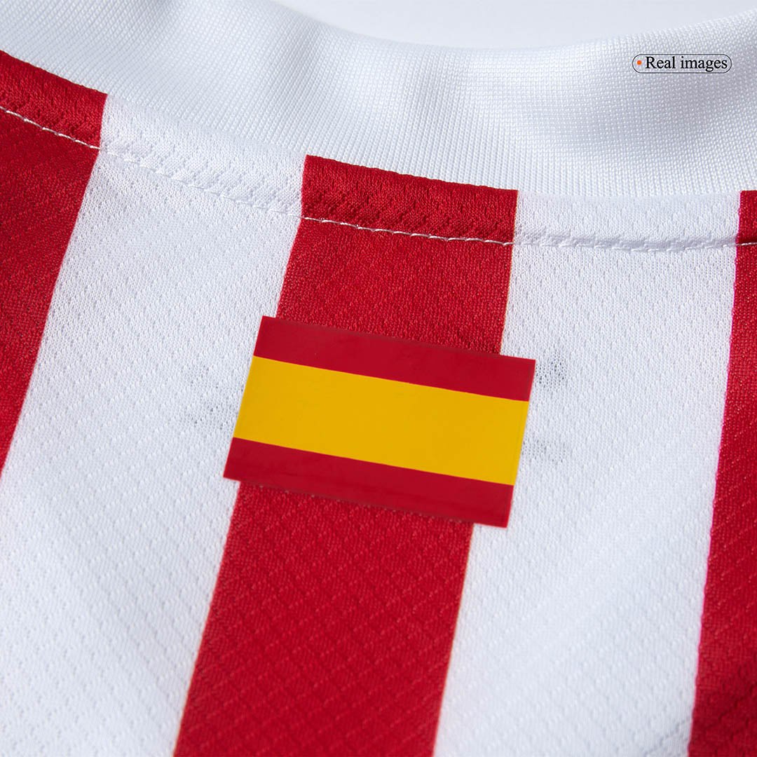 Vente Flash Atlético Domicile Maillot Kit 2025/26 Enfant Red&White
