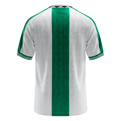 Retro Nigeria Uitshirt 1996 Groen&Wit
