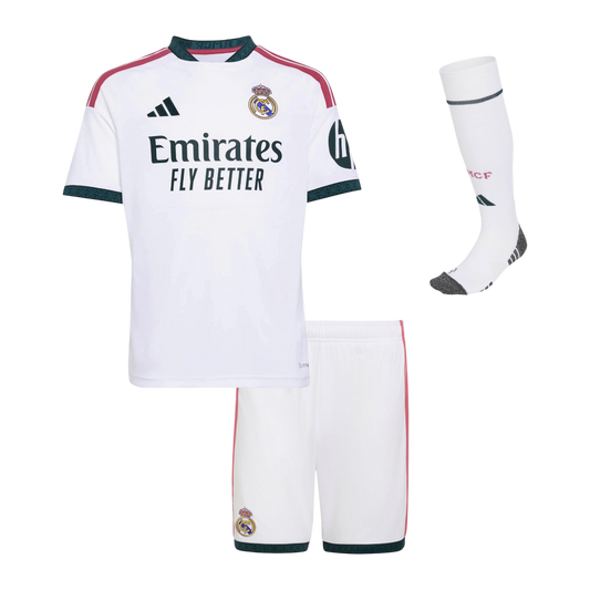 Real Madrid Domicile Maillot Kit 2026/27 Enfant Blanc - Super