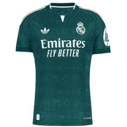 VINI JR. #7 Real Madrid Extérieur Maillot 2026/27 Vert Joueur