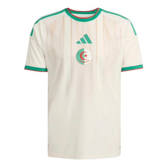 Algerije Thuisshirt - Wereldkampioenschap 2026 Wit Speler