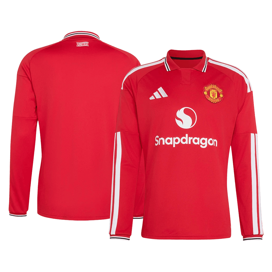 Manchester United Domicile Maillot Manches Longues 2026/27