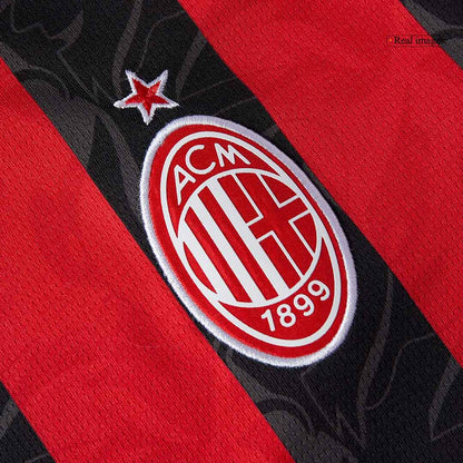 AC Milan Thuisshirt Kit 2025/26 Rood&Zwart