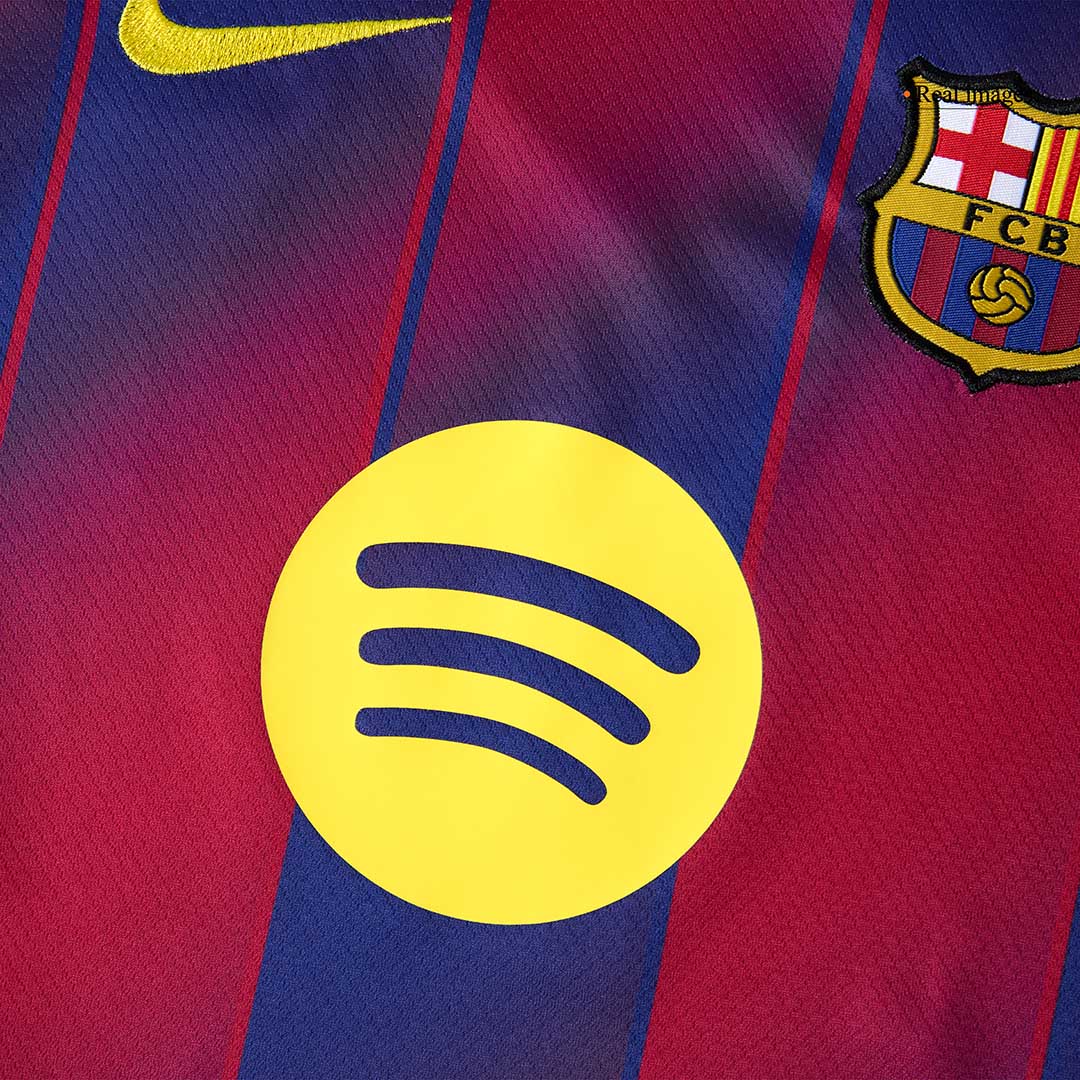 Barcelona Thuisshirt Kit 2025/26 Kind Rood en Blauw