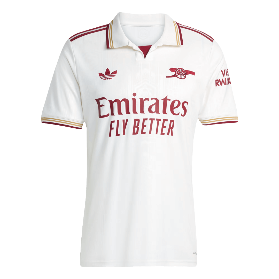 Arsenal Derde Thuistenue 2025/26 Wit