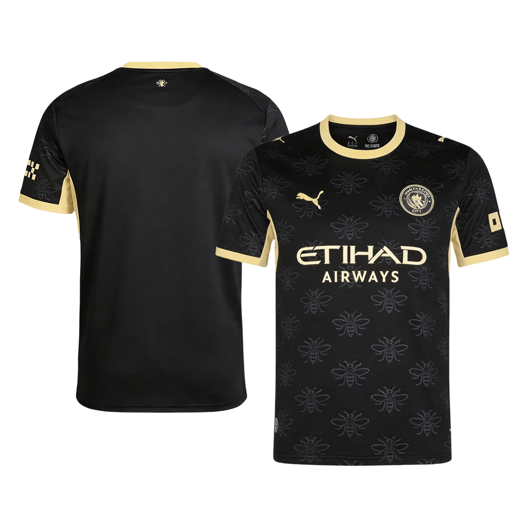 Manchester City Extérieur Maillot 2026/27 Noir
