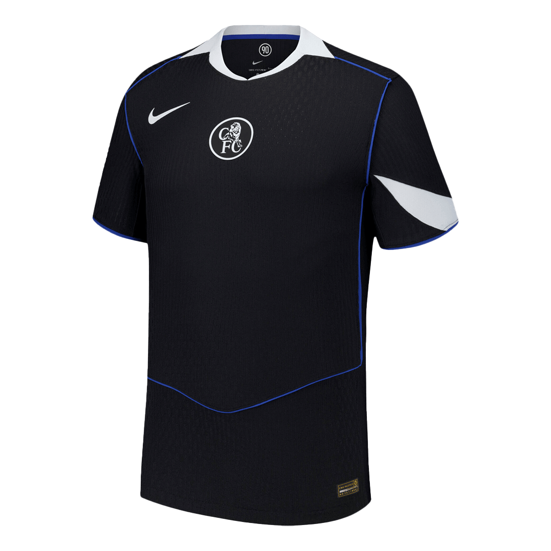 Chelsea Derde Thuisshirt 2025/26 Zwart Authentiek