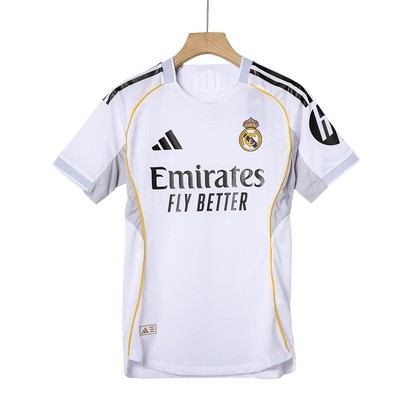 CAMAVINGA #6 Real Madrid Domicile Maillot 2025/26 Blanc Authentique