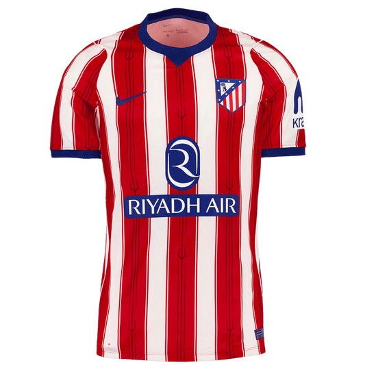 Atlético Domicile Maillot 2026/27 Rouge&Blanc Grande Taille