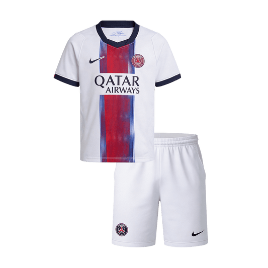 Les Paris Extérieur Maillot Kit 2026/27 Junior Blanc