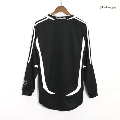 Retro Real Madrid Uitshirt Lange Mouwen 2006/07