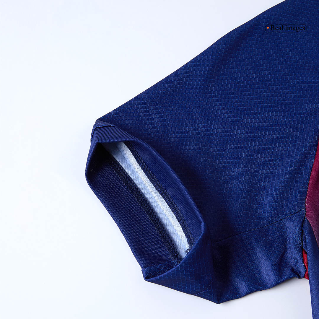 Barcelona Thuisshirt Kit 2025/26 Kind Rood en Blauw