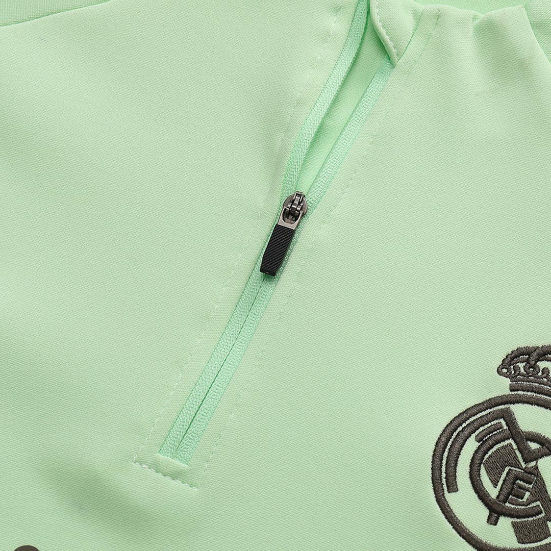 Real Madrid Sweatshirt Kit 2025/26 Kinder Groen