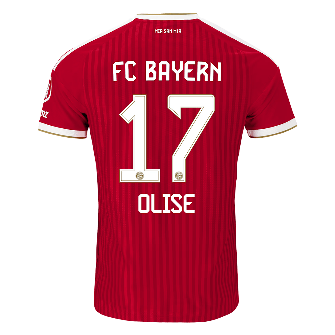 OLISE #17 Munich Domicile Maillot 2026/27 Rouge Joueur