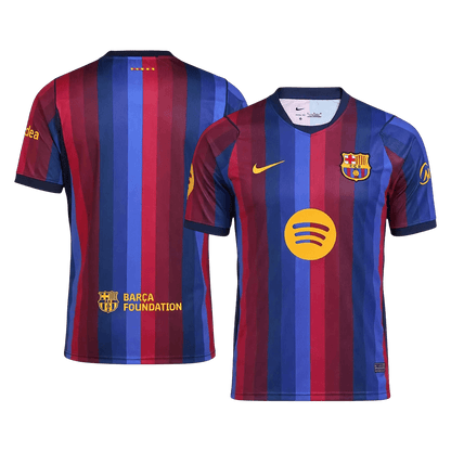 FC Barcelona Thuis Thuisshirt 2026/27 Rood & Blauw Speler