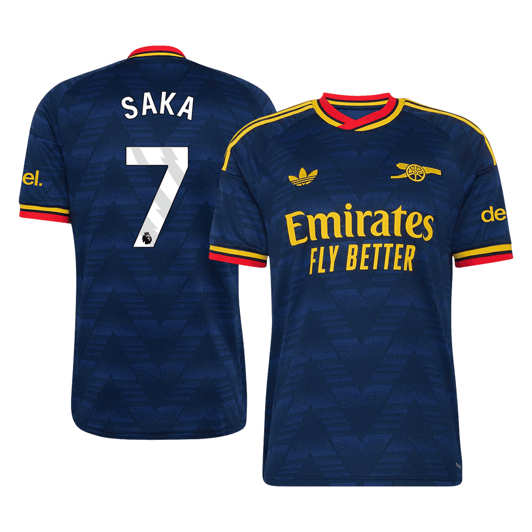 SAKA #7 Arsenal Extérieur Maillot 2026/27 Bleu marine