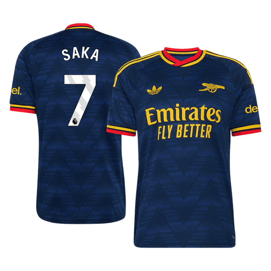 SAKA #7 Arsenal Extérieur Maillot 2026/27 Bleu marine