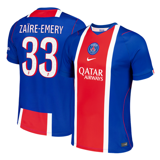 ZAÏRE-EMERY #33 Les Paris Domicile Maillot 2026/27 Old Royal